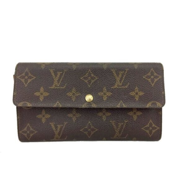 Louis Vuitton Monogram Portefeiulle Sarah Long Bifold Wallet 79-082325 - Picture 1 of 8